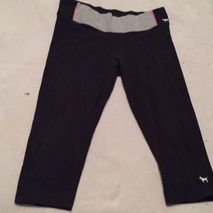 Victoria secret pink cropped leggings